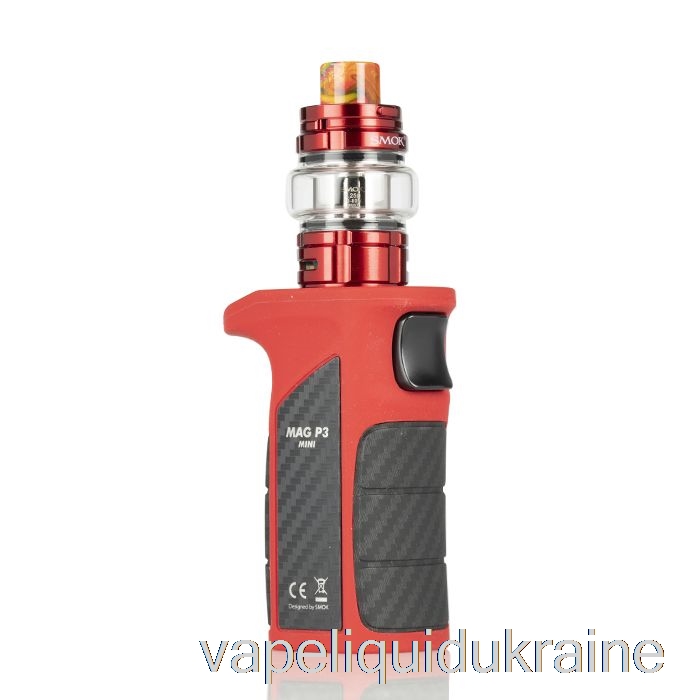 Vape Liquid Ukraine SMOK MAG P3 MINI 80W Starter Kit Red Black